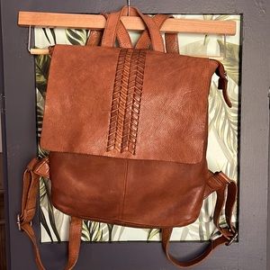 Villenca Leather backpack purse